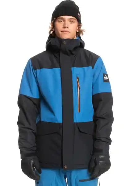 Quiksilver Mission Block Erkek Su Geçirmez Snowboard Montu - Dayanıklı ve Şık Kış Giyim Seçeneği