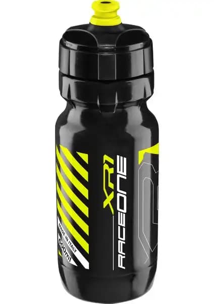 Raceone Matara X1 Siyah-Sarı 600ml Bisiklet Suluk: Dayanıklı ve Ergonomik Tasarım