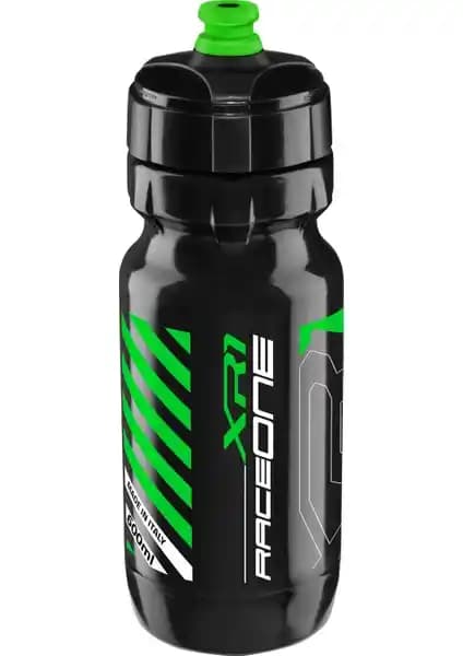 Raceone Matara X1 Siyah-Yeşil 600ML Bisiklet İçin Şık ve Dayanıklı Su Şişesi