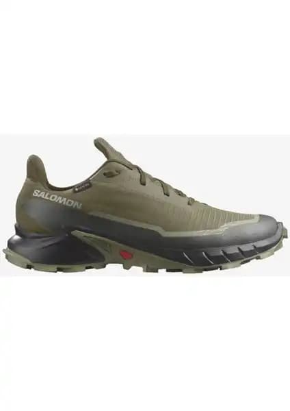 Salomon Alphacross 5 GTX Erkek Outdoor Ayakkabı Haki Renkli Dayanıklı ve Konforlu