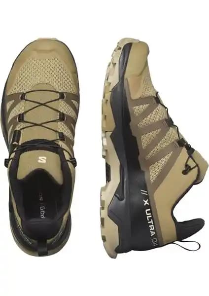 Salomon X Ultra 4 Erkek Outdoor Ayakkabı Haki Renk Seçeneği ile Dayanıklılık ve Konfor Sunar