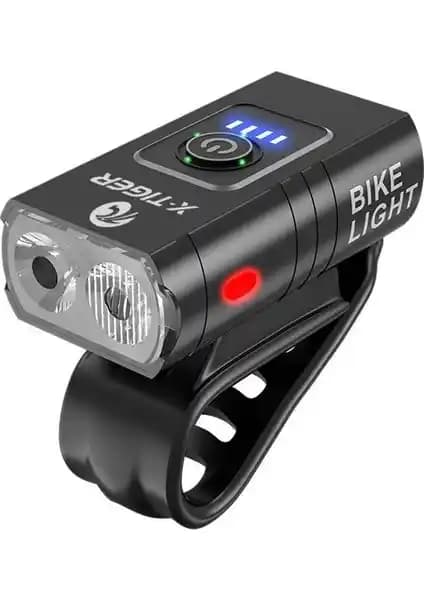 Schulzz X-Tiger 2T6 LED Bisiklet Feneri Güçlü Aydınlatma ve Dayanıklılık Özellikleri