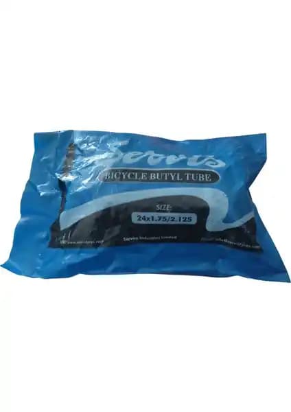 Servis 24 x 1.95 / 2.125 Bisiklet İç Lastik Servisi Dayanıklı ve Uzun Ömürlü Performans
