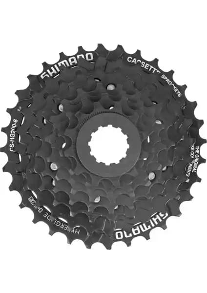 Shimano CS-HG200-8 TX Ruble Kaset: Dayanıklı ve Yüksek Performanslı 8 Vitesli Bisiklet Kaseti