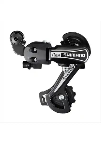 Shimano Ty-21 Siyah Kulaksız Arka Aktarıcı: Dayanıklı ve Modern Bisiklet Parçası