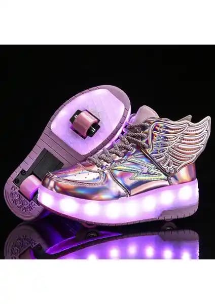 SITONG 4 Tekerlekli LED Işıklı Paten Ayakkabısı Modern ve Çekici Tasarım Özellikleri