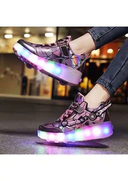 SITONG LED Işıklı 4 Tekerlekli Paten Ayakkabıları: Modern ve Eğlenceli Tasarım Çocuklar ve Gençler İçin