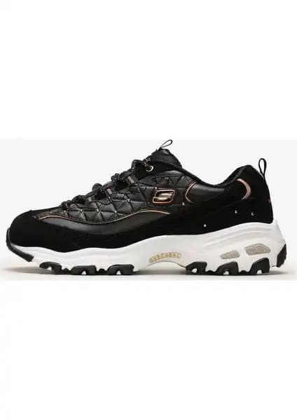 Skechers D'LİTES Glamour Feels Kadın Siyah Sneakers: Şıklık ve Konfor Bir Arada