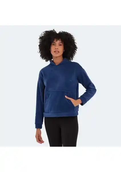 Slazenger SASSA IN Kadın Polar Indigo: Şıklık ve Konfor Sağlayan Kış Polar Ürünü