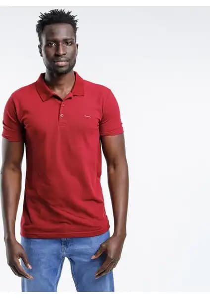 Slazenger SOHO Erkek Tişört Bordo: Şıklık ve Konfor Sunan Yazlık Pamuklu Giyim Seçeneği