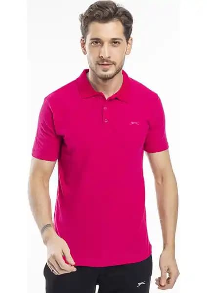 Slazenger SOHO Erkek Tişört Fuşya: Şık ve Konforlu Yazlık Spor Giyim Parçası
