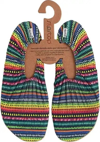 Slipstop Ethnic Kaydırmaz Deniz Ayakkabısı: Güvenli ve Şık Plaj Deneyimi İçin Ideal Tercih