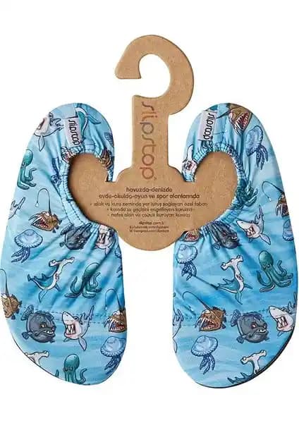 Slipstop Punk Erkek Çocuk Kaydırmaz Deniz Ayakkabısı Güvenli ve Konforlu Plaj Deneyimi İçin