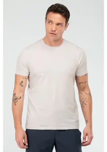 Speedlife Erkek Pamuklu Kısa Kollu Bisiklet Yaka Tişört 75-90 Karakterlik Başlık