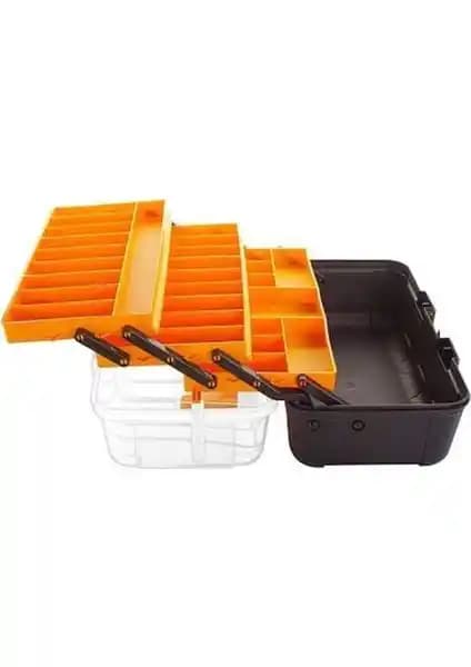 Super-Bag 16 İnç Raflı Balıkçı Takım Çantası: Dayanıklı ve Çok Fonksiyonlu Saklama Çözümü