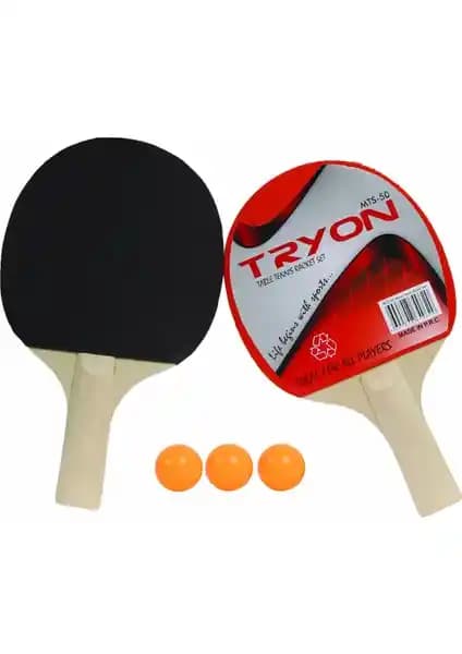 Tryon MTS 50 Masa Tenisi Raket Seti: Uygun Fiyatlı ve Pratik Başlangıç Seçeneği