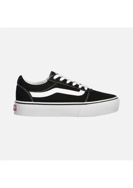 Vans WM Ward Platform Kadın Siyah Spor Ayakkabısı Şık ve Konforlu Tasarım