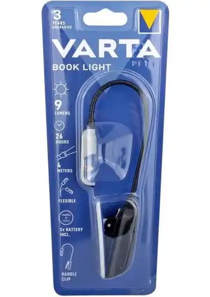 Varta 16618 Kitap Okuma Feneri: Enerji Tasarruflu, Kolay Kullanım ve Modern Tasarım