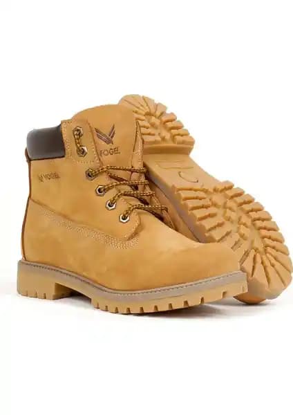 Vogel VHT-M7000 Erkek Su Geçirmez Klasik Nubuk Deri Bot 80 Karakter