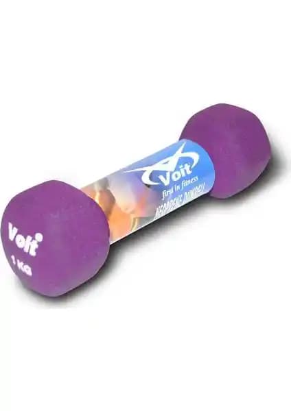 Voit Vdb-04 Altıgen Neopren Dumbbell 1Kg: Şık ve Dayanıklı Spor Aksesuarı