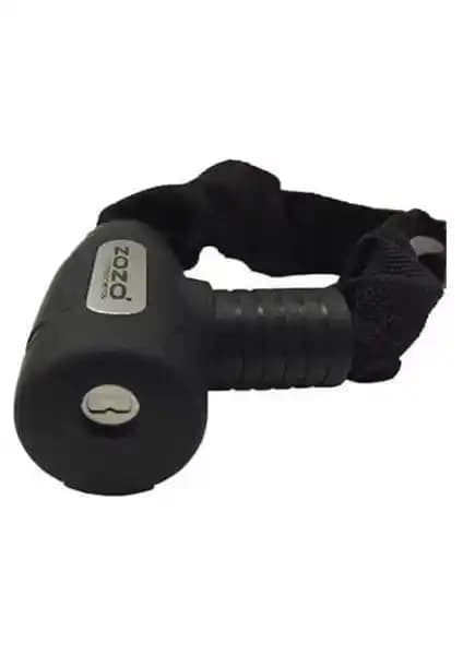 Zozo 1200cm Anahtarlı Bisiklet Zincir Kilidi Güvenlik ve Dayanıklılık Sunar