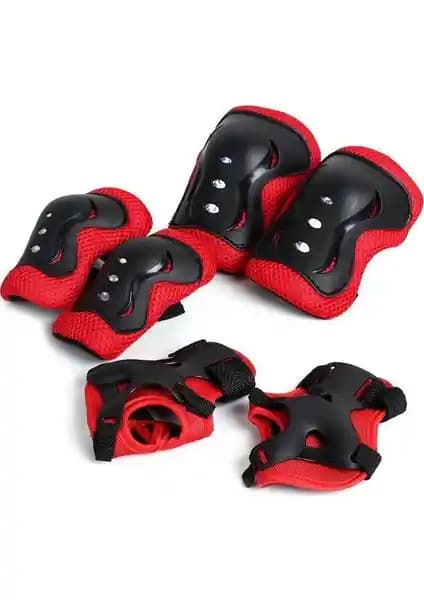 Zozo Çocuk Dizlik-Dirseklik-Bileklik Seti Güvenlik ve Konfor Sunan Koruyucu Ürün