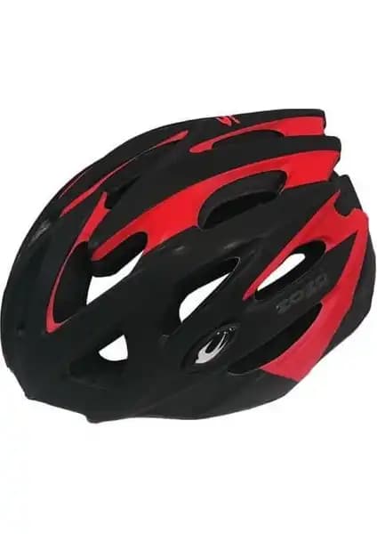Zozo MV29 Unisex Işıklı Kask Siyah ve Kırmızı Renk Seçenekleriyle Güvenliği Artırır