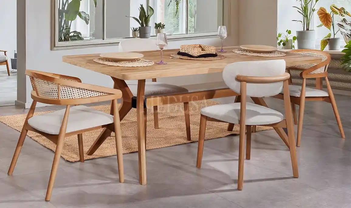 Yemek Masasına Uygun Sandalyeler Seçiminde Renk, Stil ve Kontrast Uyumu