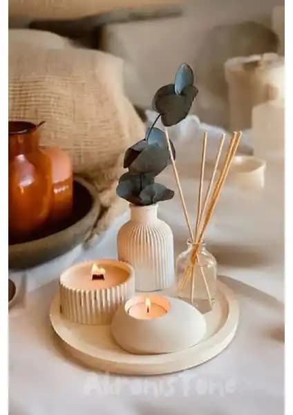 Akronistone Dekoratif Tepsi Seti: Şık ve Fonksiyonel Ev Dekorasyon Ürünü