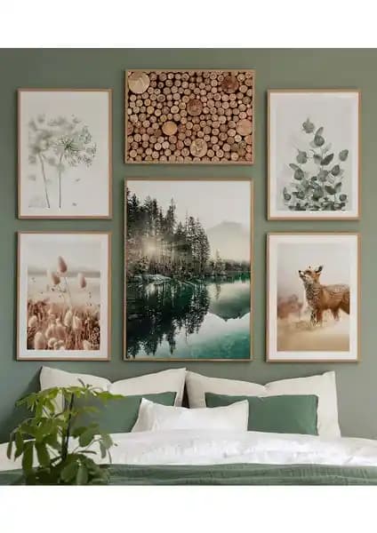 Artavessa 6 Parça MDF Tablo Seti Modern ve Şık Duvar Dekorasyon Çözümü