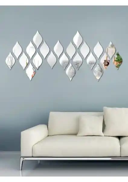 Ata Pleksi Dekoratif Su Damlası Güç Renk 12'li Paket Modern ve Şık Tasarım