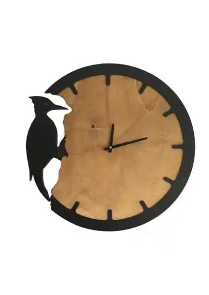 Good Time Dekoratif Ağaçkakan Duvar Saati: Modern ve Dayanıklı Tasarım ile Şıklık Katın
