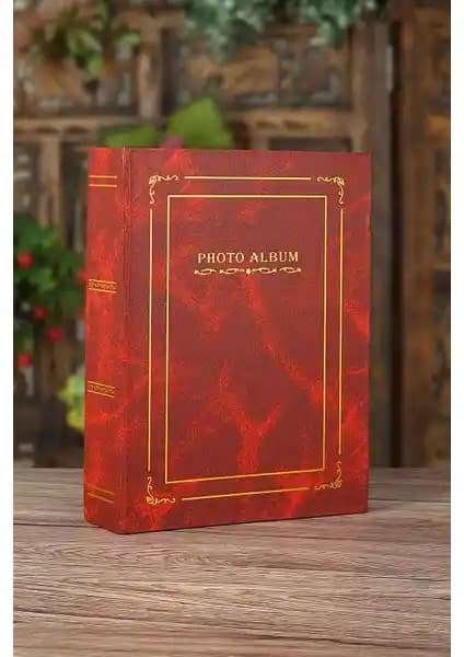 GünTech 10x15 cm Ciltbezli Fotoğraf Albümü 200 Sayfa Dayanıklı ve Şık Tasarım