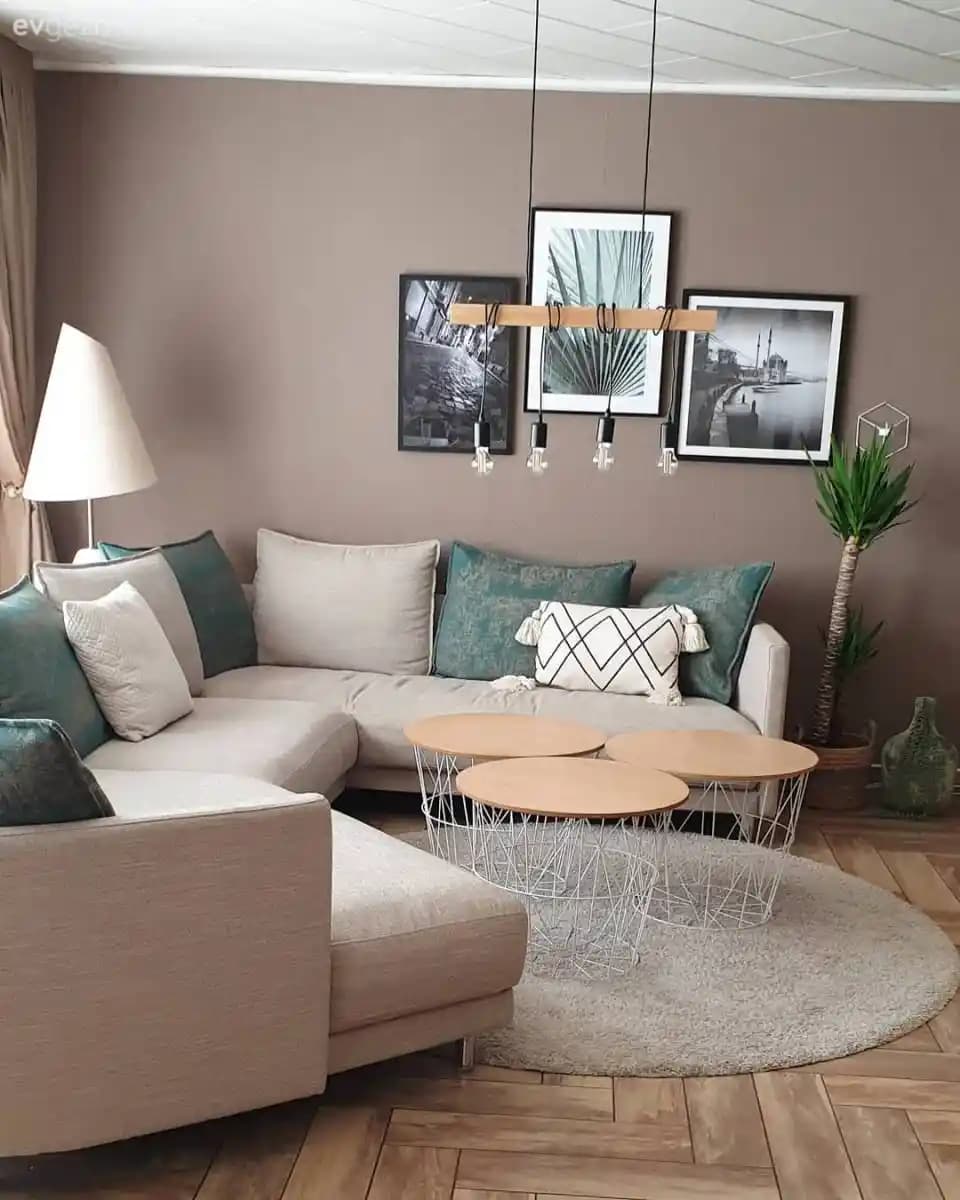 Kahverengi Ağırlıklı Ev Dekorasyonunda Denge ve Renk Kullanımı İçin Pratik Öneriler