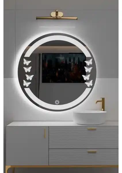 Mina Konsept Kelebek Desen Minimalist LED'li Ayna Modern ve Şık Tasarım Özellikleri
