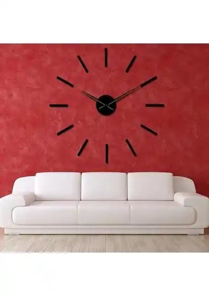 One Kado 3D Pleksi Duvar Saati SA11 ile Modern ve Şık Dekorasyon Çözümü