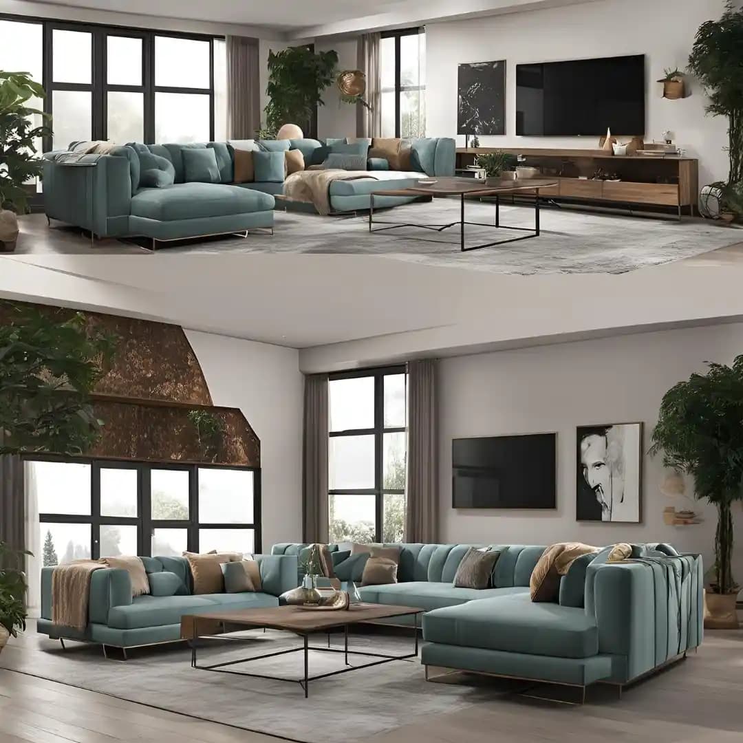 Oturma Odasında Konfor ve Duvar Dekorasyonunda Fonksiyonel Düzenlemeler