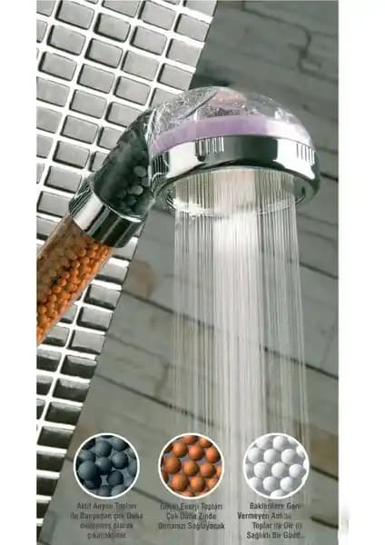 PeakBays Su Tasarruflu ve Arıtmalı Duş Başlığı: Sağlıklı ve Ekonomik Duş Deneyimi