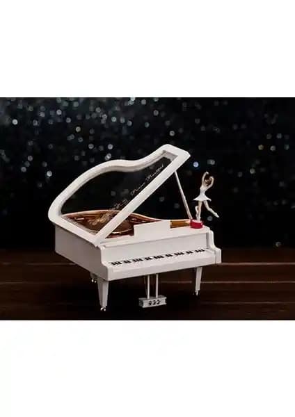 Pi İthalat Piyano Balerin Müzik Kutusu: Şık ve İşlevsel Dekoratif Parça