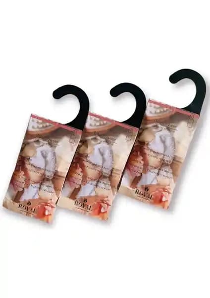 Royal Mum 3'lü Kokulu Kese Baby Powder ile Ev ve Dolaplarınızda Ferahlatıcı Koku Yaratın