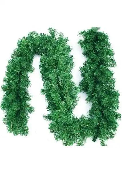 Yılbaşı 250 cm Çam Garland Geniş Alanlar İçin Doğal ve Şık Dekorasyon Seçeneği