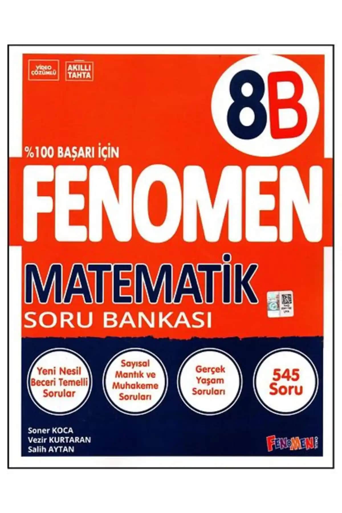 8. Sınıf Matematik Soru Bankaları Karşılaştırması: Fenomen ve Nartest Yayınları