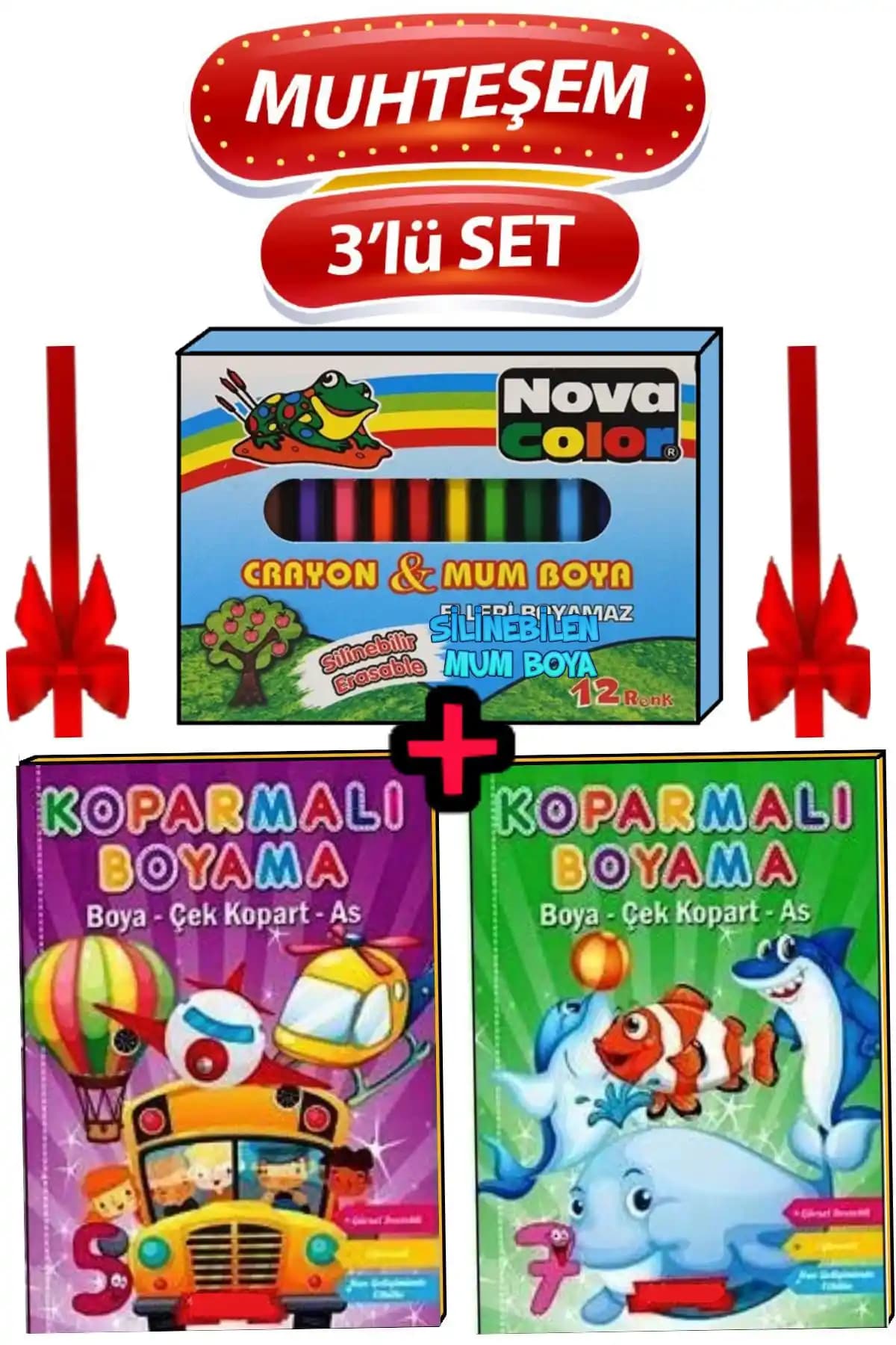 Ata Yayıncılık Çocuklar İçin Boyama ve Silinebilir Pastel Boya Setleri Karşılaştırması