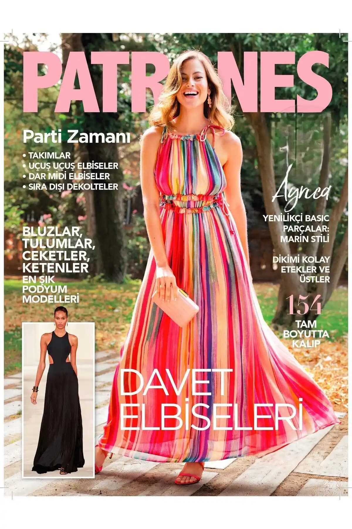 Turkuvaz Dergi Patrones Sayı 3 ve 5 Karşılaştırması Moda ve Dikiş Severler İçin