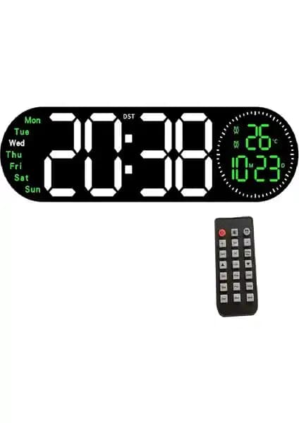 Armasse LED Dijital Kumandalı Duvar Saati: Modern ve Çok Fonksiyonlu Zaman Gösterimi Çözümü