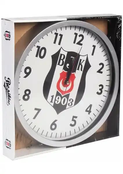 Beşiktaş Temalı Akıllı Elma MGM Spor Saat Duvar Dekorasyonu ve Koleksiyon Ürünü
