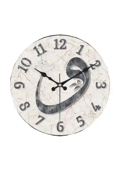 Emores Dekoratif Cam Bombe Sessiz Mekanizma Duvar Saati - Modern ve Şık Tasarım