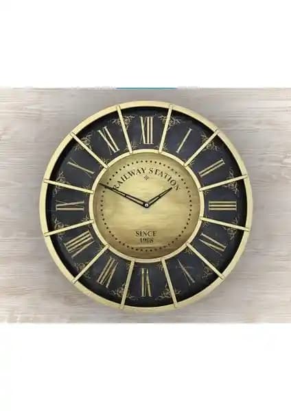 Galaxy Premium Duvar Saati: Vintage ve Klasik Dekorasyon İçin Şık ve Dayanıklı Seçenek