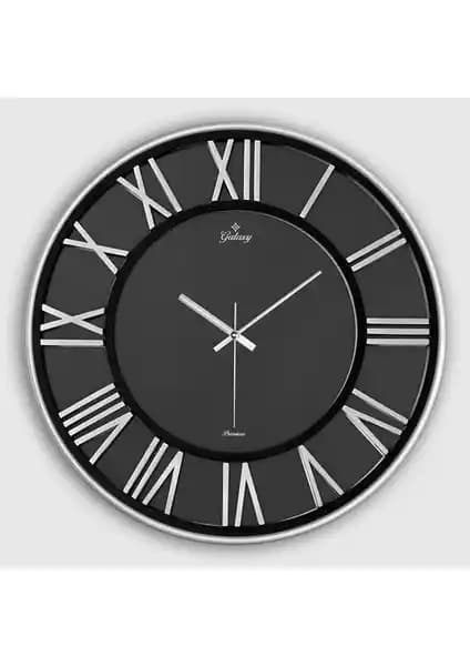 Galaxy Premium Serisi 40 cm Roma Rakamlı Modern Duvar Saati Şık ve Dayanıklı Tasarım