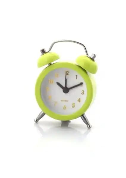 Gold Dekor Mini Çalar Saat Yeşil: Şık ve Pratik Tasarımıyla Günlük Kullanım İçin Uygun